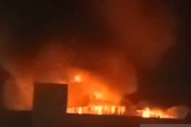 Kebakaran terjadi di Glodok Plaza Tamansari