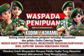 Kodim Jambi ingatkan warga waspada penipuan distribusi bahan pokok