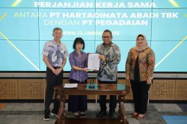 Pegadaian dan HRTA berkolaborasi membangun ekosistem emas