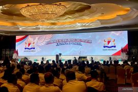 Menteri-menteri Kabinet Merah Putih hadir Munas Konsolidasi Kadin