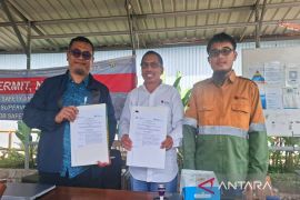 Lindungi pekerja informal, PT SMGP tandatangani MoU dengan BPJS Ketenagakerjaan