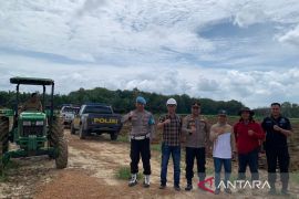 Polsek Tempilang siapkan lahan ketahanan pangan 10 hektare