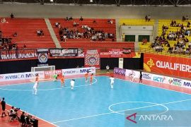 Timnas Putri Indonesia tumbangkan India 6-0 dalam laga Futsal