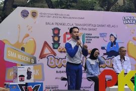 Resolusi berkendara aman 2025 dengan #Cari_aman dari Asmo Kalbar