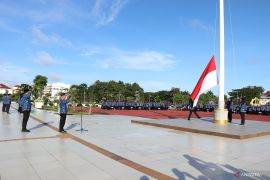 Pemkab Tapin menggelar apel kesadaran Nasional di lingkungan SOPD