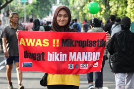 Kampanye bahaya sampah plastik