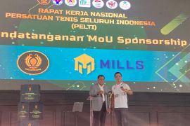 Mills apparel resmi timnas tenis Indonesia