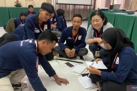 Relawan PMI Sukabumi dilatih terkait pengurangan dan kajian resiko bencana