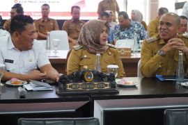 Pj Bupati Langkat ikuti rakor pangan Sumut dipimpin Menko Pangan Zulkifli Hasan