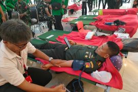 Kodim 1309/Manado gelar donor darah