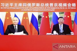 Xi Jinping dan Vladimir Putin bertemu secara virtual
