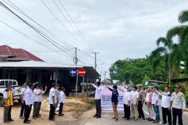 Belitung Timur terapkan sistem satu arah di jalan kawasan Situ Kulong Minyak