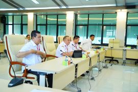 Tim evaluator beri pujian atas kinerja triwulan III Pj Bupati Muba