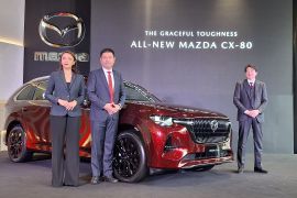 Mobil Mazda CX-80 meluncur di Indonesia