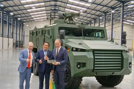 Kendaraan lapis baja P2 Tiger buatan dalam negeri dikenalkan ke publik