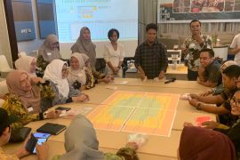 ICRAF gelar pelatihan pengelolaan  gambut gunakan alat permainan