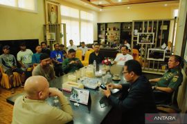 Perwakilan jukir di jalan Sudirman Pangkalpinang mengadu ke DPRD Babel