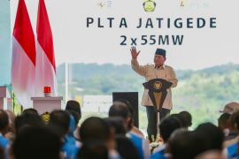 Prabowo resmikan proyek strategis ketenagalistrikan terbesar di dunia