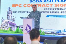 Pupuk Indonesia bangun pabrik soda ash mendukung program pemerintah