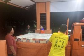 BPBD Bengkayang Kalbar dirikan posko untuk warga terdampak banjir di Ledo