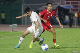 Bermain 10 orang, Yordania U-20 kalahkan Indonesia 1-0