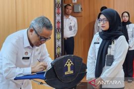 Kanwil Kemenkumham Kaltim canangkan pembangunan zona integritas