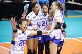 Bandung BJB Tandamata kalahkan Gresik Petrokimia Pupuk Indonesia