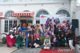 Puluhan peserta tampilkan beragam kostum anime dan games di Marvelous Coswalk Rookie Competition