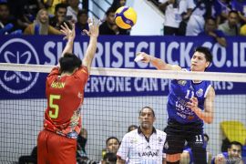 Jakarta Lavani Livin Transmedia kalahkan Surabaya Samator