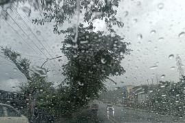 Sejumlah wilayah di Indonesia berpotensi hujan disertai petir