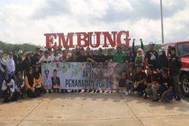 Pemkab Tanah Laut Kalsel tanam 600 bibit pohon di Kawasan Embung Sarikandi