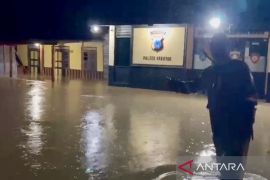 BPBD HST minta warga kaki Pegunungan Meratus waspada air sungai meluap