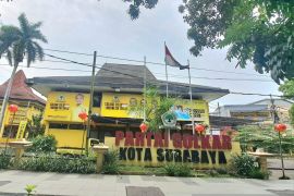 Sambut Imlek, kantor DPD Golkar Surabaya dihias lampion wujud keberagaman