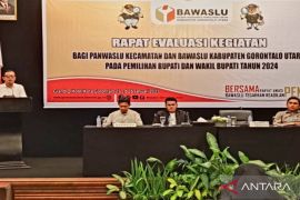Bawaslu Gorontalo Utara evaluasi pengawasan pilkada serentak