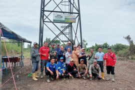 Belantara Foundation dirikan  menara pantau gajah liar di OKI