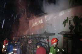 Tiga ruko di Palangka Raya hangus terbakar