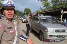 Lalu lintas di Tapanuli Selatan selama libur nasional aman dan lancar