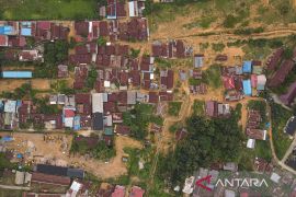 Penampakan kawasan terdampak banjir di Kendari