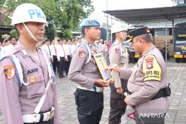 Terlibat narkoba, Seorang anggota polisi di Mataram dipecat secara tidak hotmat