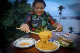 Papeda labu untuk mengatasi stunting di Papua