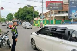 Polres Kediri Kota siagakan personel antisipasi macet di libur panjang