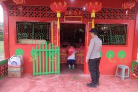 Kapolres Lingga-Kepri pastikan perayaan Imlek 2025 berjalan aman &amp; lancar