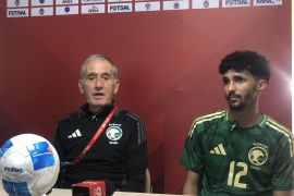 Kondisi pemain Arab Saudi dilanda kelelahan