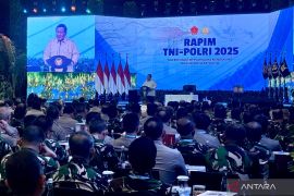 Presiden Prabowo ingatkan TNI-Polri senjata mereka merupakan mandat rakyat