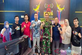 Radio Gema Sai-jaan milik Pemkab Kotabaru sosialisasikan penerimaan prajurit TNI-AD