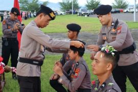 Wakapolda Sulut ingatkan bintara remaja laksanakan tugas penuh komitmen