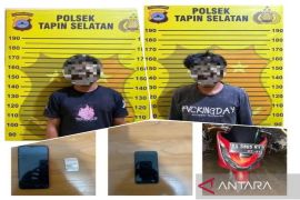 Dua pengedar sabu ditangkap di Jalan Hauling PT Tapin Coal Terminal
