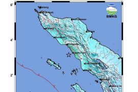 Aceh Selatan dilanda gempa 6.2 SR