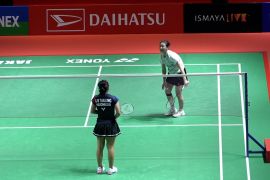 Gregoria mampu atasi wakil Taiwan meski sedang flu