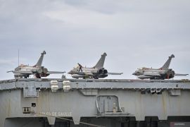 Kapal induk Prancis bergerak ke Laut Arab dekati Selat Hormuz